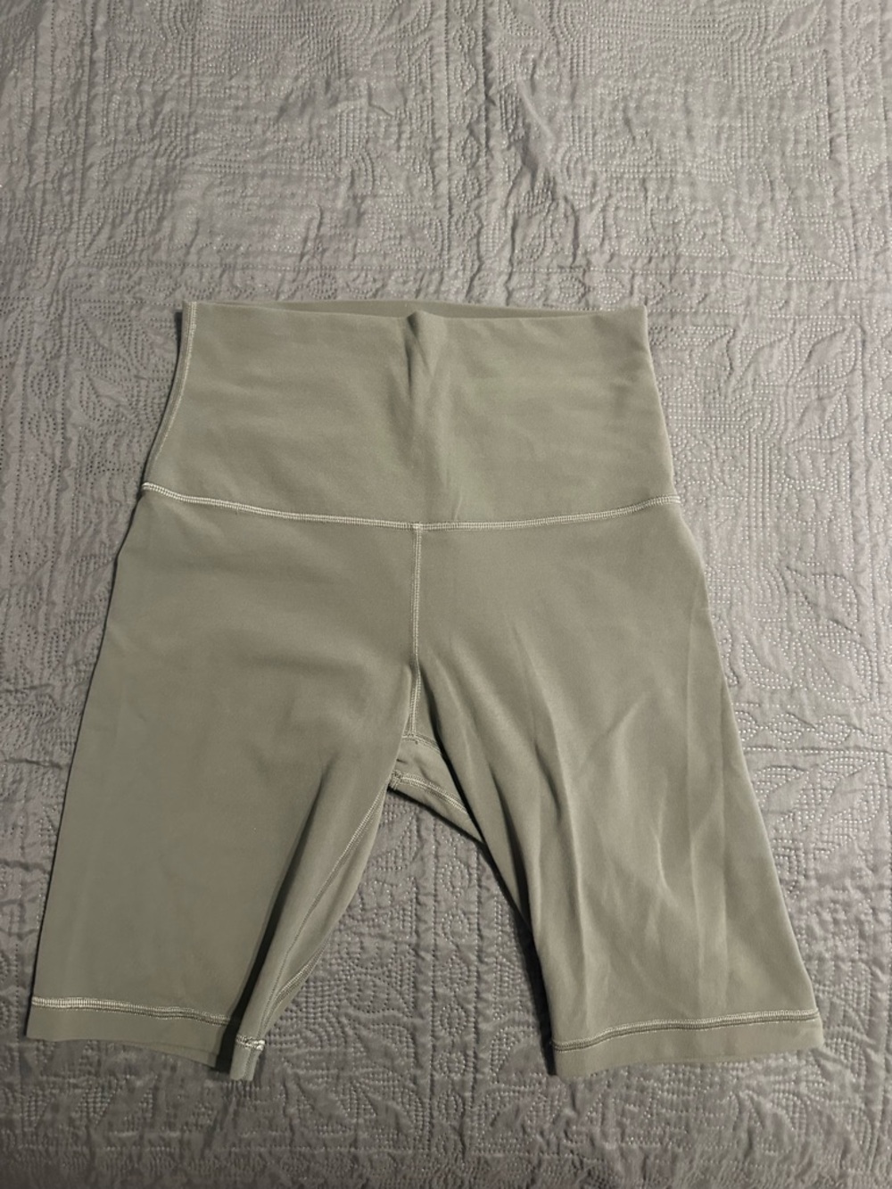 lululemon athletica Light Sage High-Rise Bike Shorts 6”